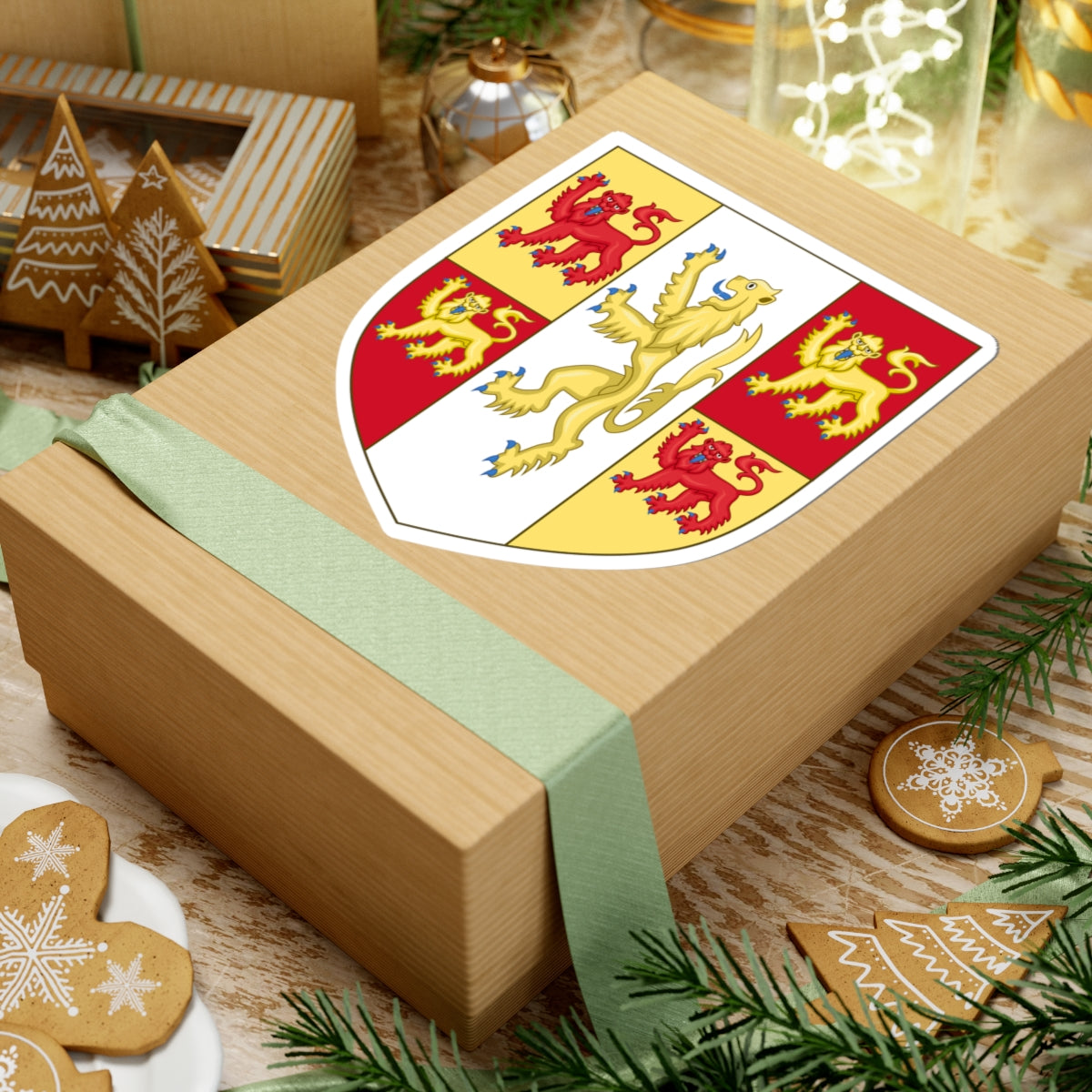 Arms of Bangor University (United Kingdom) (Coat of Arms) STICKER Vinyl Kiss-Cut Decal