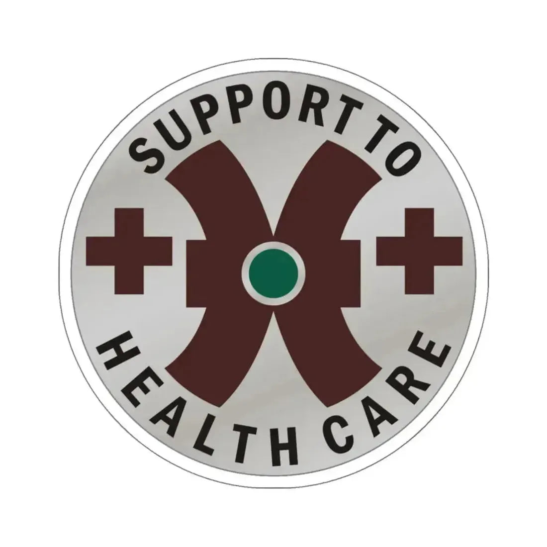 16 Medical Battalion (U.S. Army) STICKER Vinyl Kiss-Cut Decal 6 Inch White - The Sticker Space