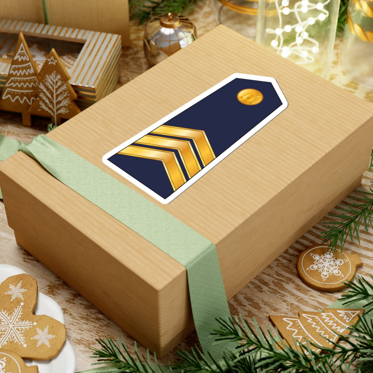 4.LVAF SGT (Latvia) (Military Rank) STICKER Vinyl Kiss-Cut Decal