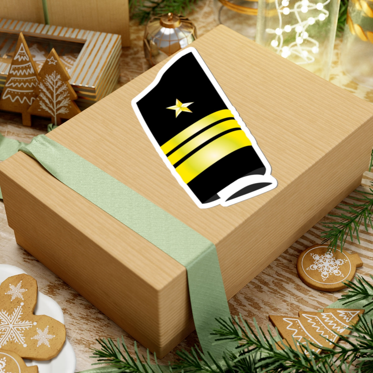 SS.OO.2. VICEALMIRANTE (Chile) (Military Rank) STICKER Vinyl Kiss-Cut Decal