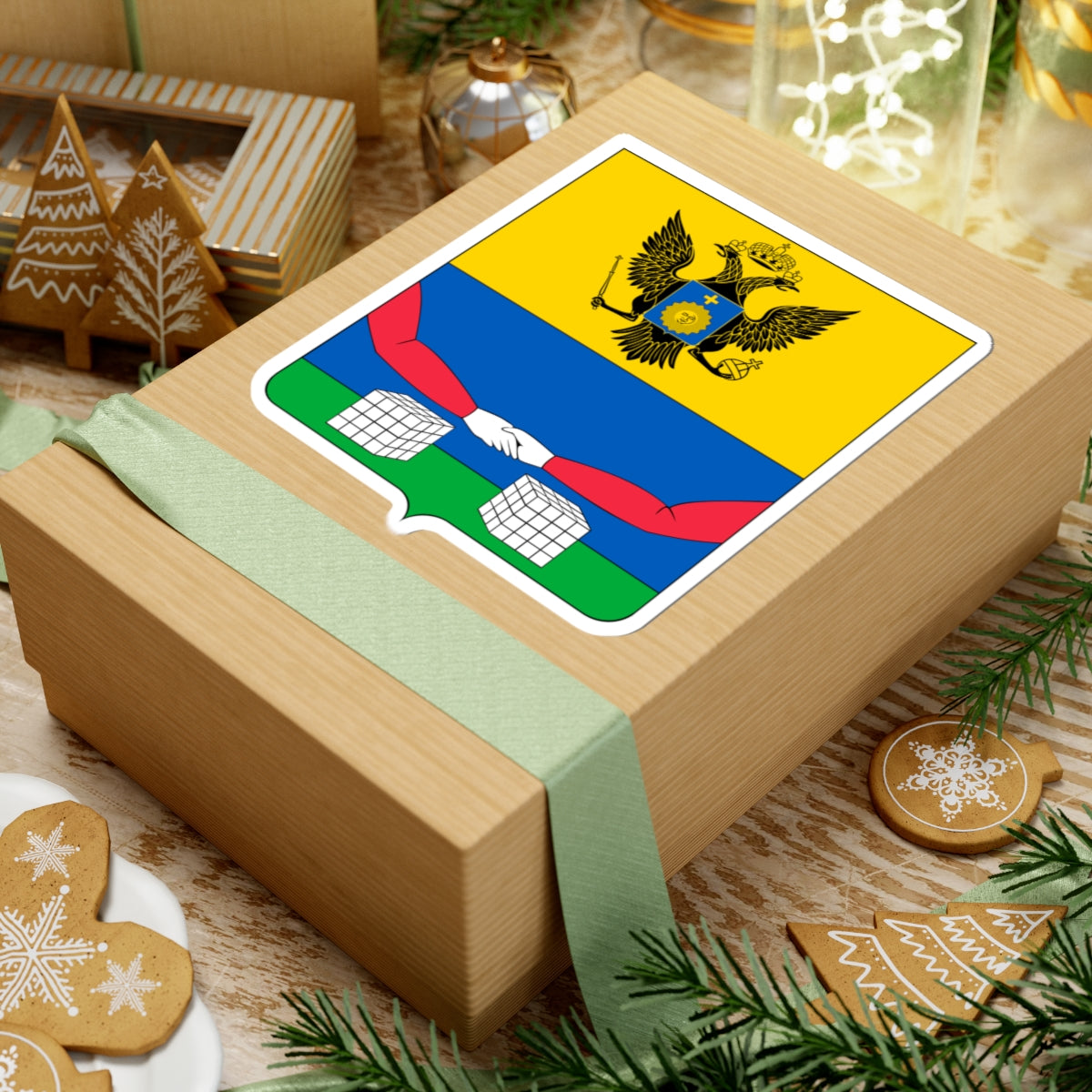 Bazaliya (Russia) (Coat of Arms) STICKER Vinyl Kiss-Cut Decal