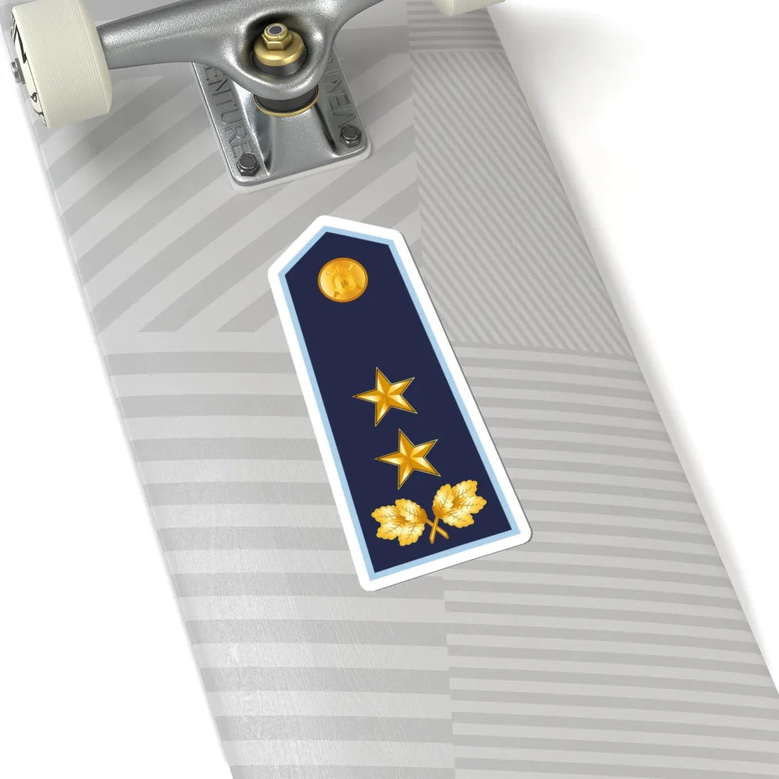 16.LVAF MG (Latvia) (Military Rank) STICKER Vinyl Kiss-Cut Decal - The Sticker Space