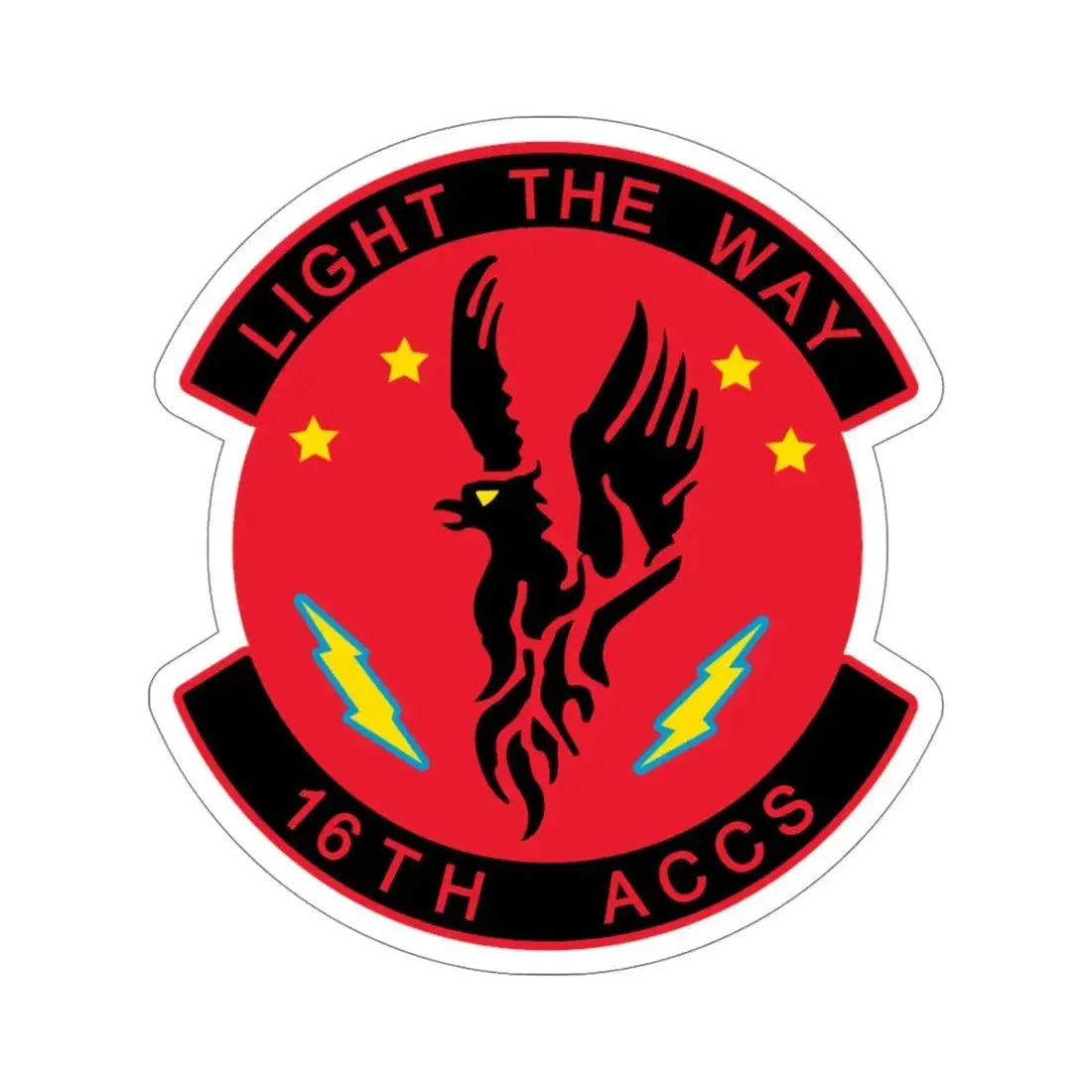 16TH ACCS (U.S. Air Force) STICKER Vinyl Die-Cut Decal - The Sticker Space