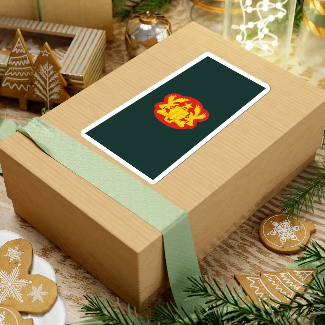 17 Ghana Army CIC (Ghana) (Military Rank) STICKER Vinyl Kiss-Cut Decal - The Sticker Space