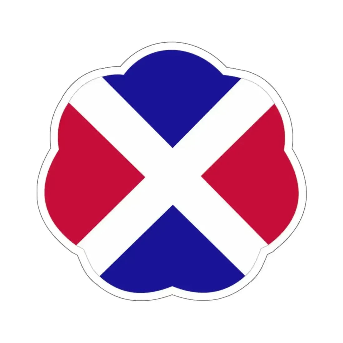 17 Infantry Division (U.S. Army) STICKER Vinyl Kiss-Cut Decal 6 Inch White - The Sticker Space