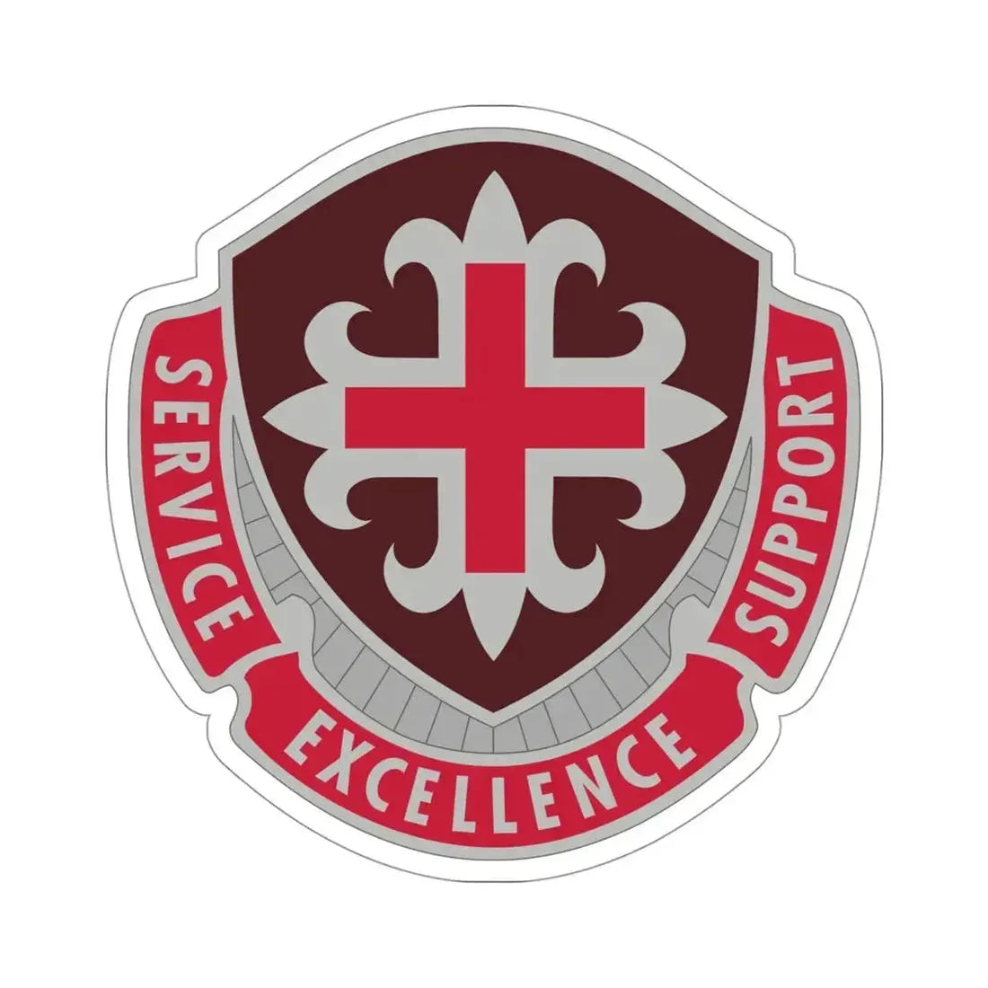 172 Medical Battalion (U.S. Army) STICKER Vinyl Die-Cut Decal - The Sticker Space