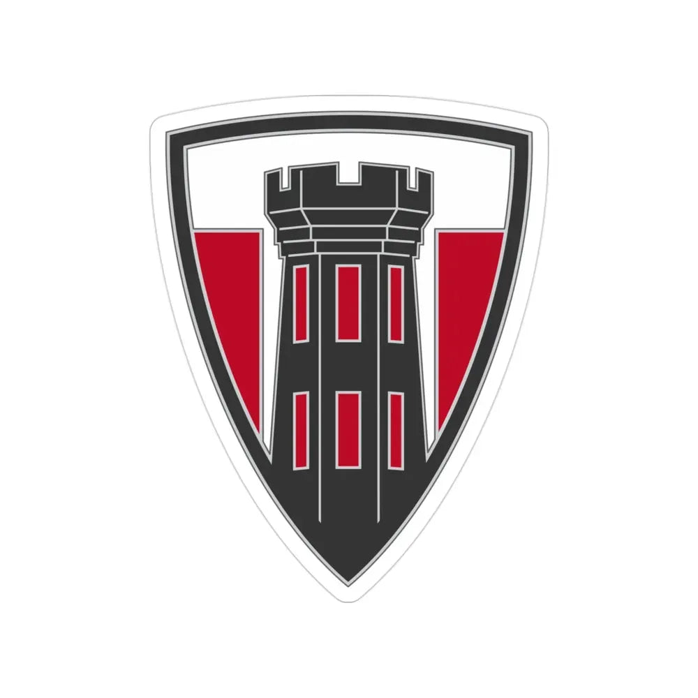 176 Engineer Brigade 3 (U.S. Army) Transparent STICKER Die-Cut Vinyl Decal - The Sticker Space