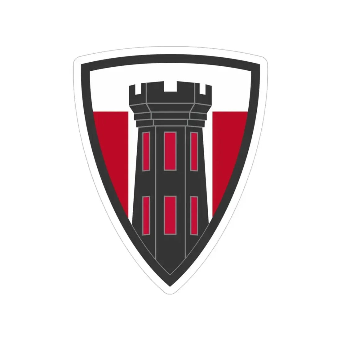 176 Engineer Brigade (U.S. Army) Transparent STICKER Die-Cut Vinyl Decal - The Sticker Space