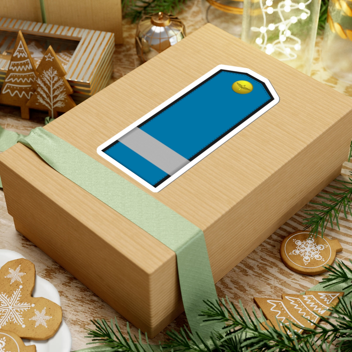 Bulgaria AirForce OR 7 (Bulgaria) (Military Rank) STICKER Vinyl Kiss-Cut Decal