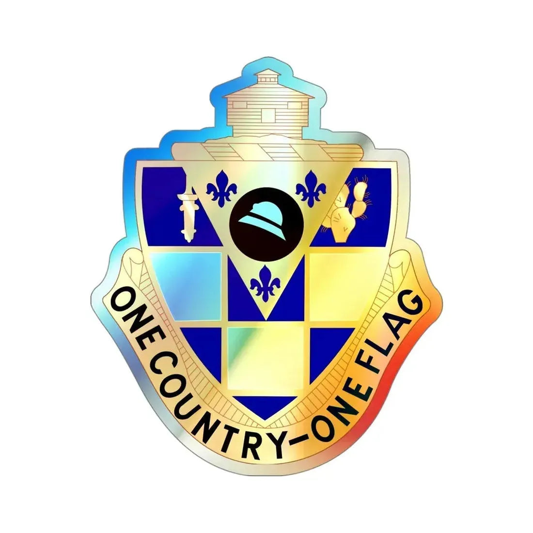 178th Infantry Regiment (U.S. Army) Holographic STICKER Die-Cut Vinyl Decal - The Sticker Space