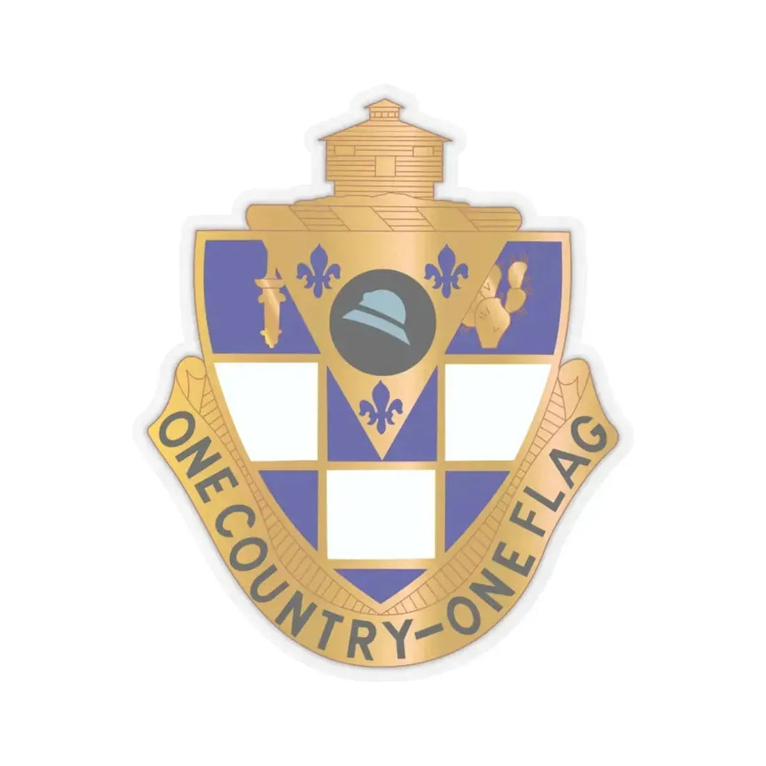 178th Infantry Regiment (U.S. Army) STICKER Vinyl Kiss-Cut Decal 6 Inch Transparent - The Sticker Space