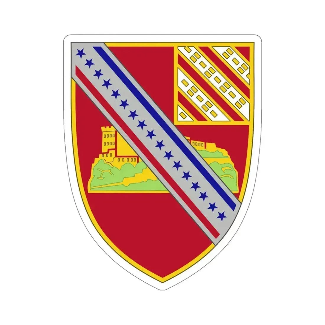 17th Field Artillery Regiment (U.S. Army) STICKER Vinyl Die-Cut Decal - The Sticker Space