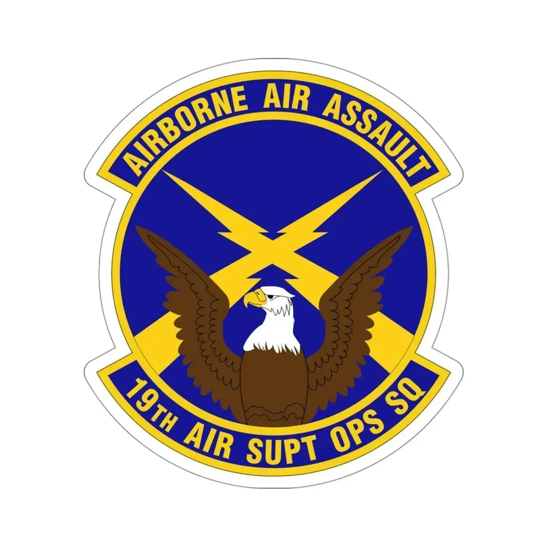 19 Air Support Operations Squadron ACC (U.S. Air Force) STICKER Vinyl Die-Cut Decal - The Sticker Space