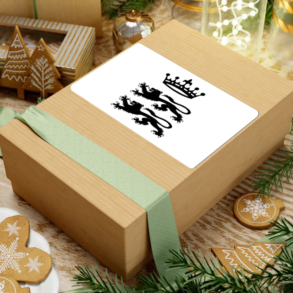 Flag of Berkshire County Council (England) STICKER Vinyl Kiss-Cut Decal