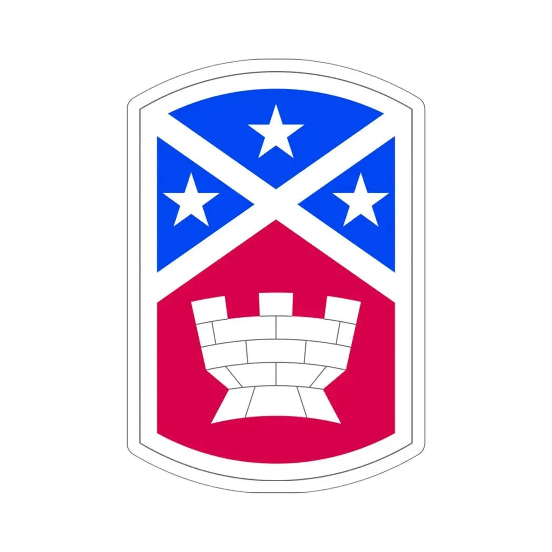 194th Engineer Brigade (U.S. Army) STICKER Vinyl Die-Cut Decal - The Sticker Space