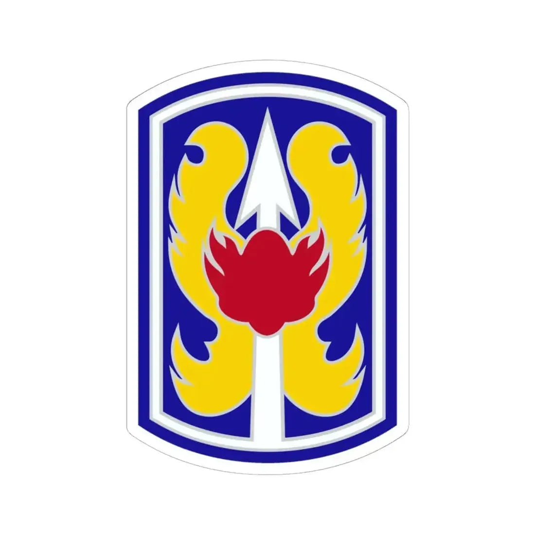 199TH INFANTRY BRIGADE (U.S. Army) STICKER Vinyl Kiss-Cut Decal 6 Inch White - The Sticker Space