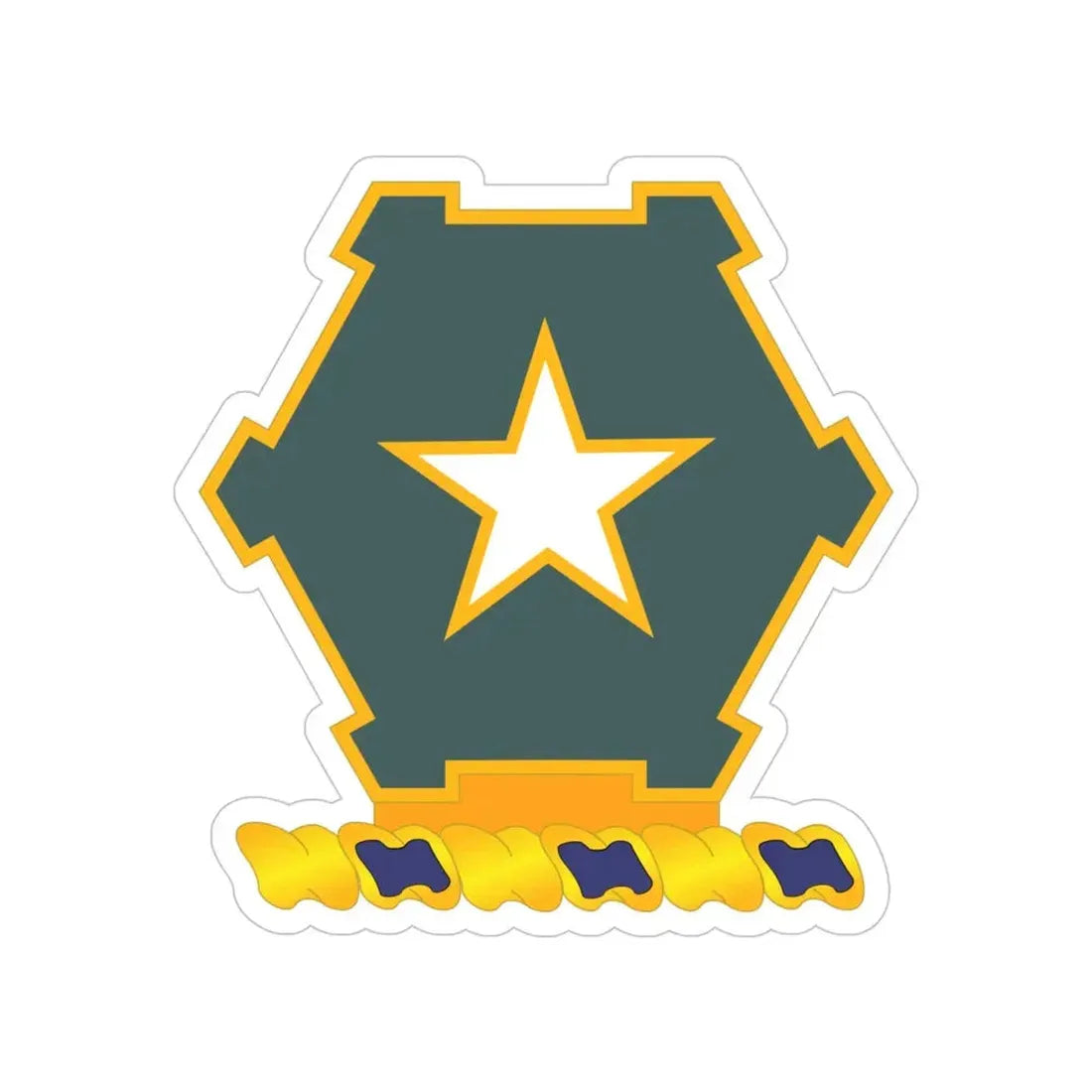 1st Battalion 36th Infantry Regiment (U.S. Army) Transparent STICKER Die-Cut Vinyl Decal - The Sticker Space