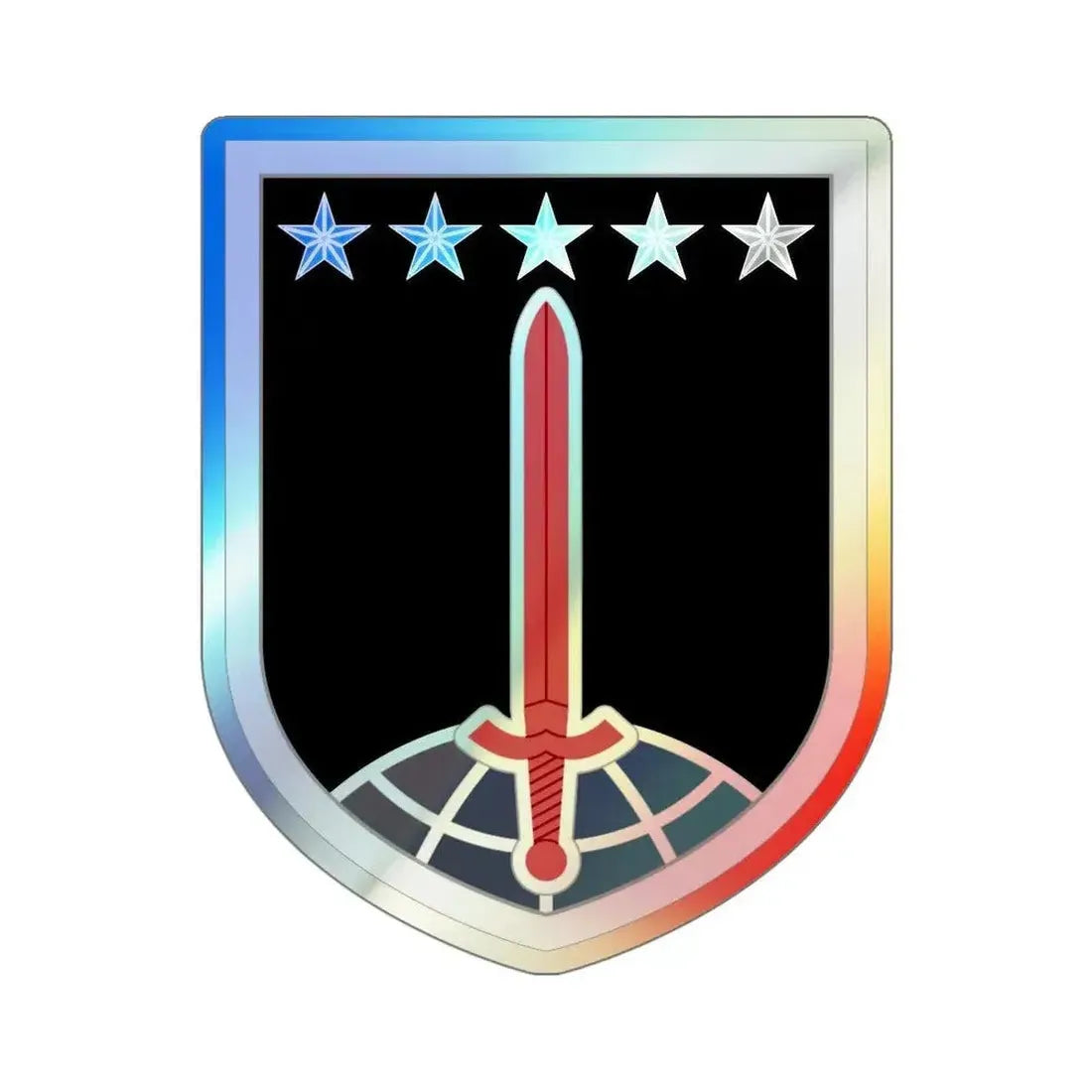 1ST MULTIDOMAIN TASK FORCE (U.S. Army) Holographic STICKER Die-Cut Vinyl Decal - The Sticker Space