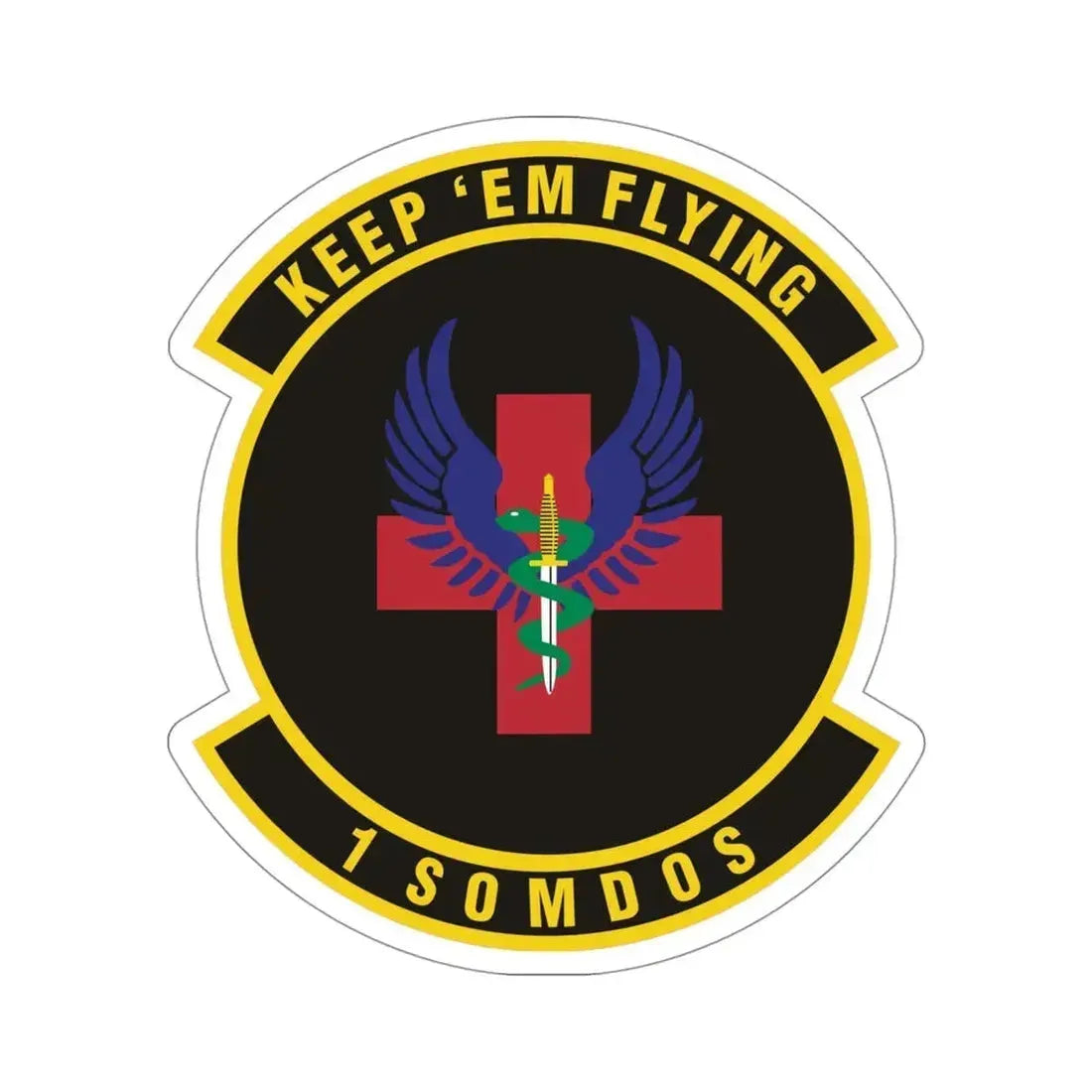 1st Special Operations Medical Operations Squadron (U.S. Air Force) STICKER Vinyl Die-Cut Decal - The Sticker Space