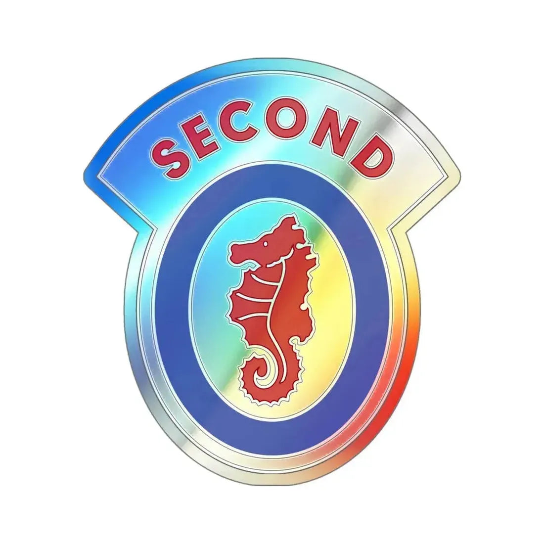 2 Engineer Brigade v3 (U.S. Army) Holographic STICKER Die-Cut Vinyl Decal - The Sticker Space