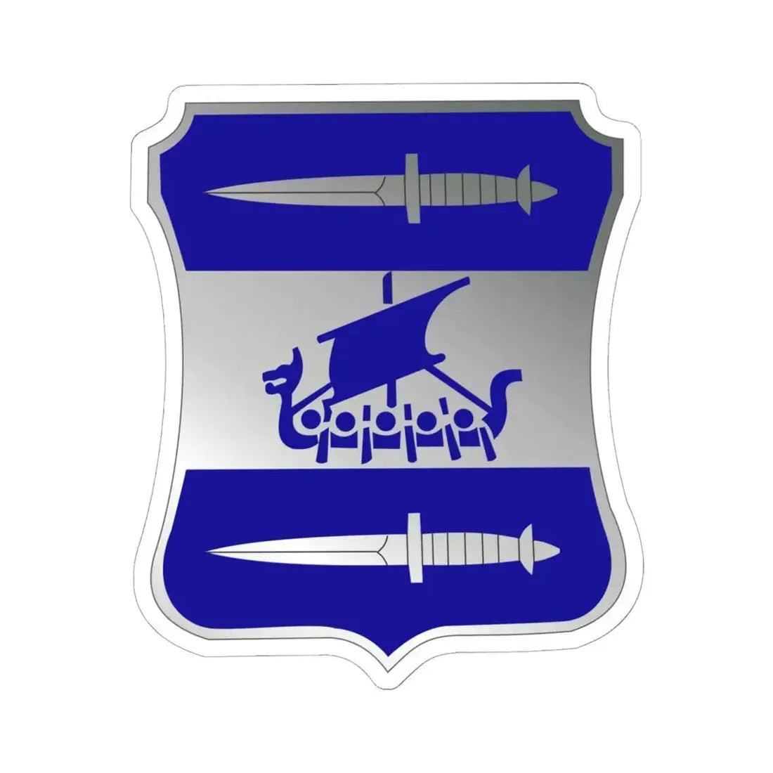 2 Infantry Battalion (U.S. Army) STICKER Vinyl Kiss-Cut Decal 6 Inch White - The Sticker Space