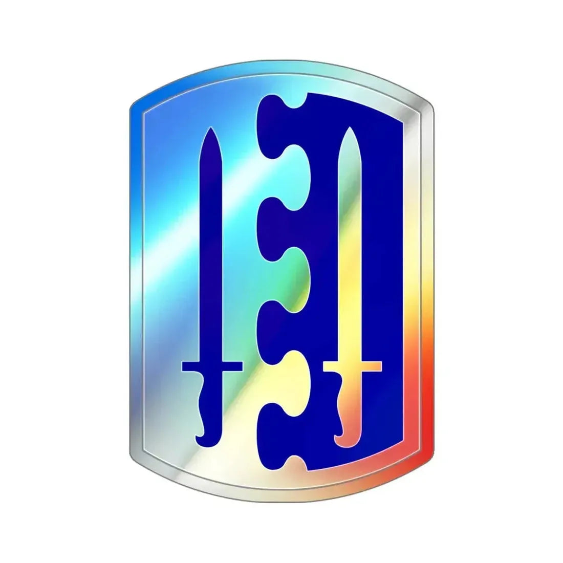 2 Infantry Brigade (U.S. Army) Holographic STICKER Die-Cut Vinyl Decal - The Sticker Space