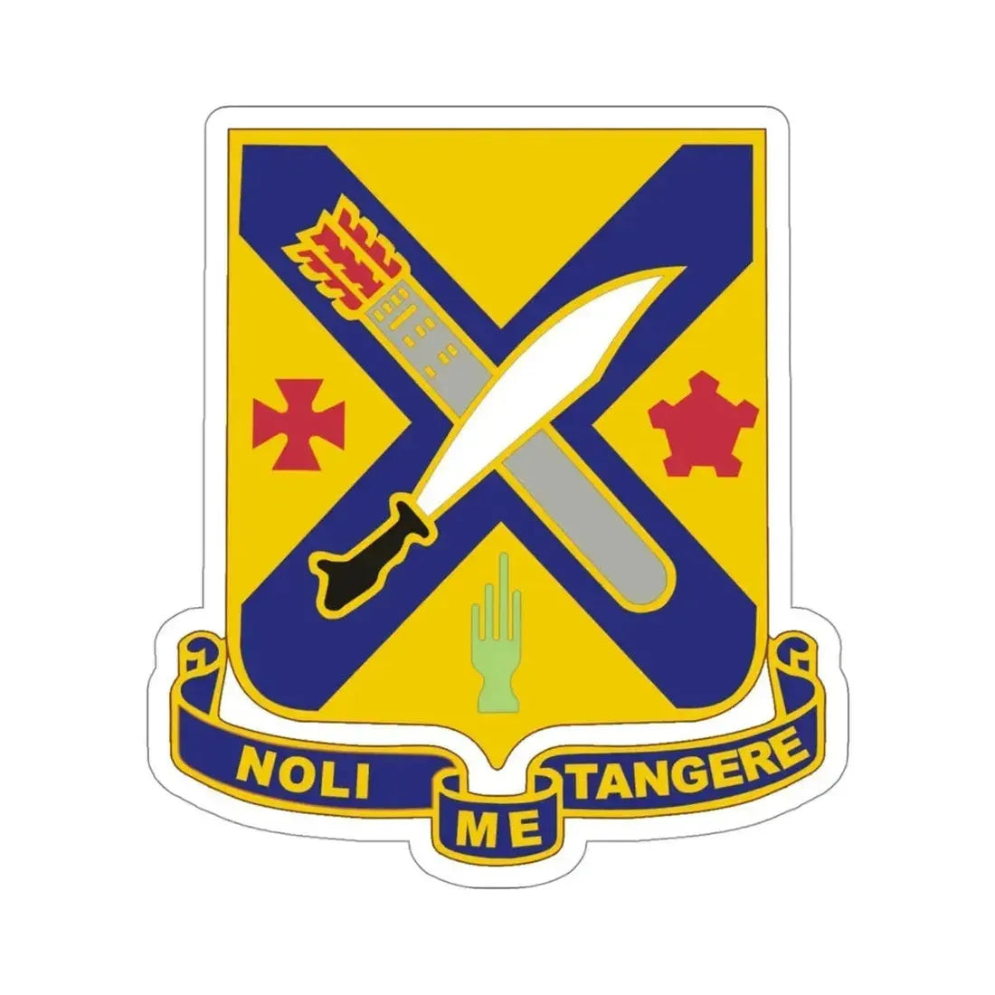 2 Infantry Regiment (U.S. Army) STICKER Vinyl Die-Cut Decal - The Sticker Space