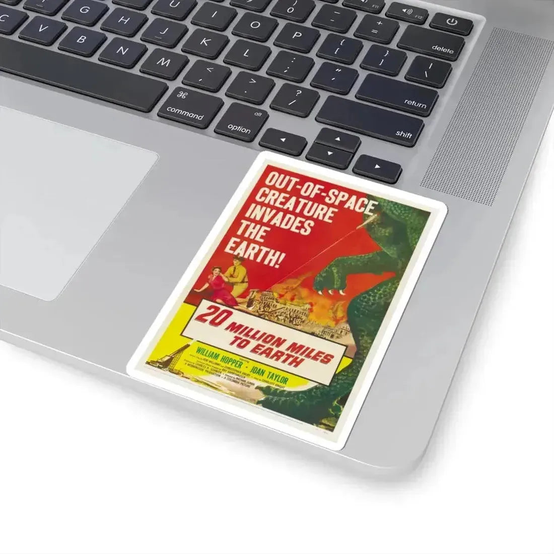 20 MILLION MILES TO EARTH 1957 Movie Poster - STICKER Vinyl Kiss-Cut Decal - The Sticker Space