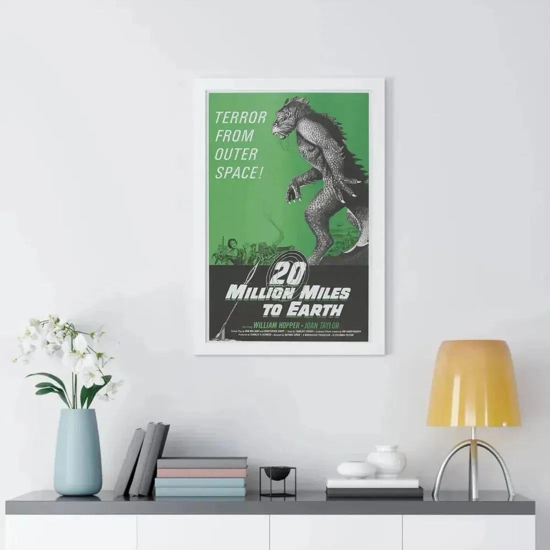 20 MILLION MILES TO EARTH (3) 1957 - Framed Movie Poster - The Sticker Space