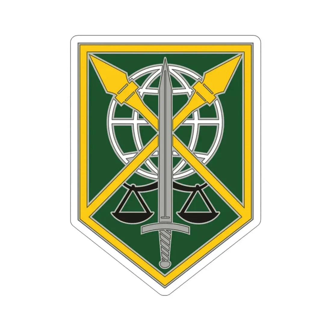 200 Military Police Command (U.S. Army) STICKER Vinyl Die-Cut Decal - The Sticker Space