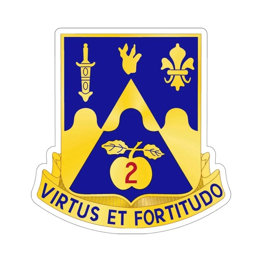 205th Armor Regiment (U.S. Army) STICKER Vinyl Die-Cut Decal - The Sticker Space