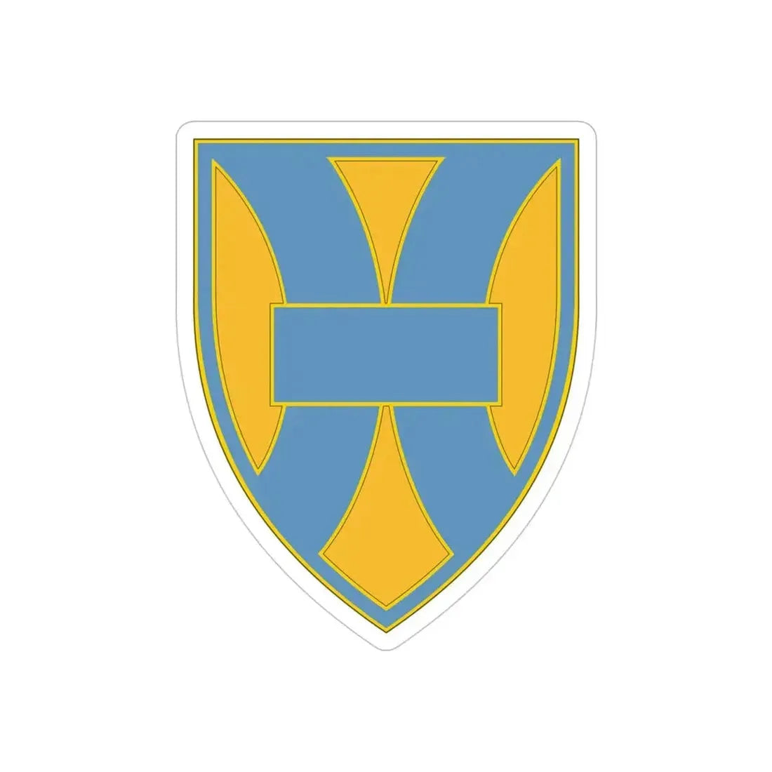 21 Sustainment Command (U.S. Army) REVERSE PRINT Transparent Die-Cut STICKER - The Sticker Space