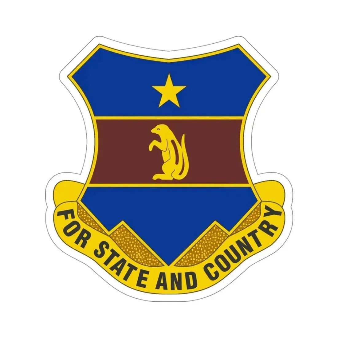 216th Air Defense Artillery Regiment (U.S. Army) STICKER Vinyl Die-Cut Decal - The Sticker Space