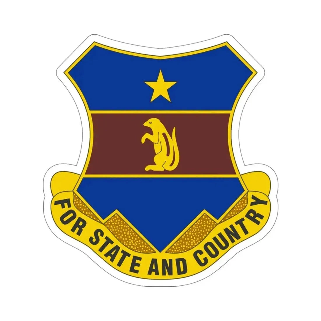 216th Air Defense Artillery Regiment (U.S. Army) STICKER Vinyl Die-Cut Decal - The Sticker Space