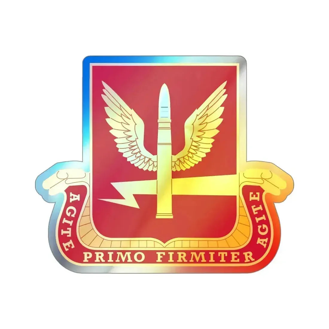 217th Antiaircraft Artillery Battalion (U.S. Army) Holographic STICKER Die-Cut Vinyl Decal - The Sticker Space