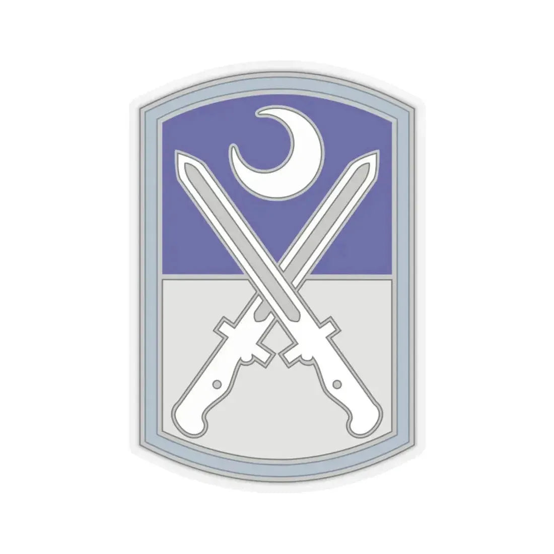 218 Maneuver Enhancement Brigade 3 (U.S. Army) STICKER Vinyl Kiss-Cut Decal 6 Inch Transparent - The Sticker Space