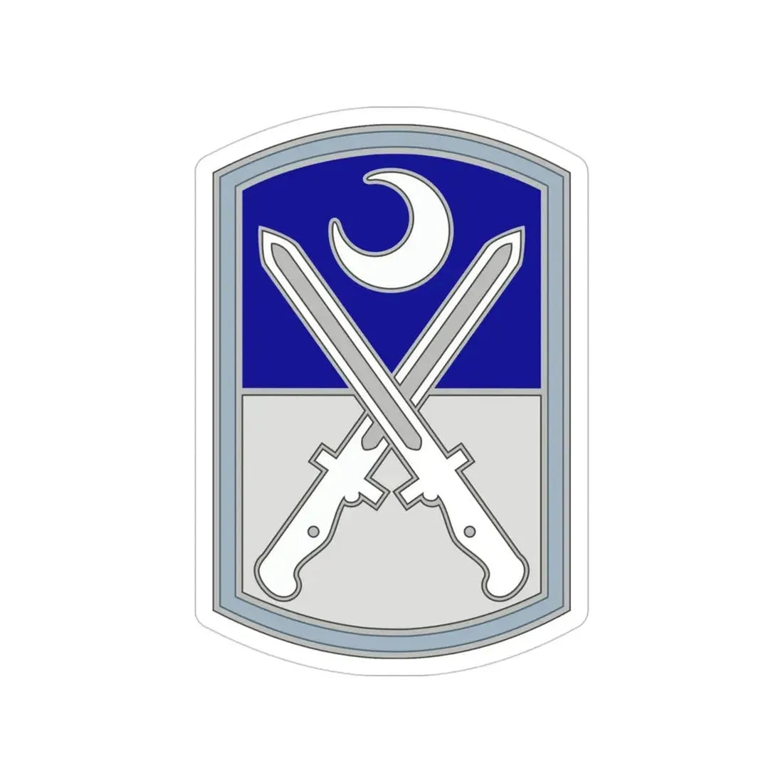 218 Maneuver Enhancement Brigade 3 (U.S. Army) Transparent STICKER Die-Cut Vinyl Decal - The Sticker Space