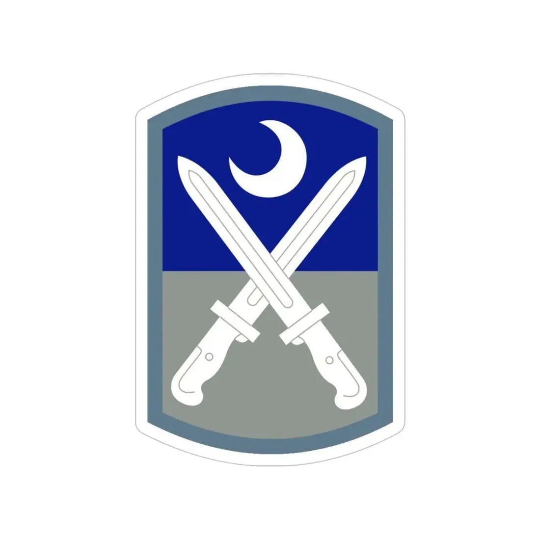 218 Maneuver Enhancement Brigade (U.S. Army) Transparent STICKER Die-Cut Vinyl Decal - The Sticker Space