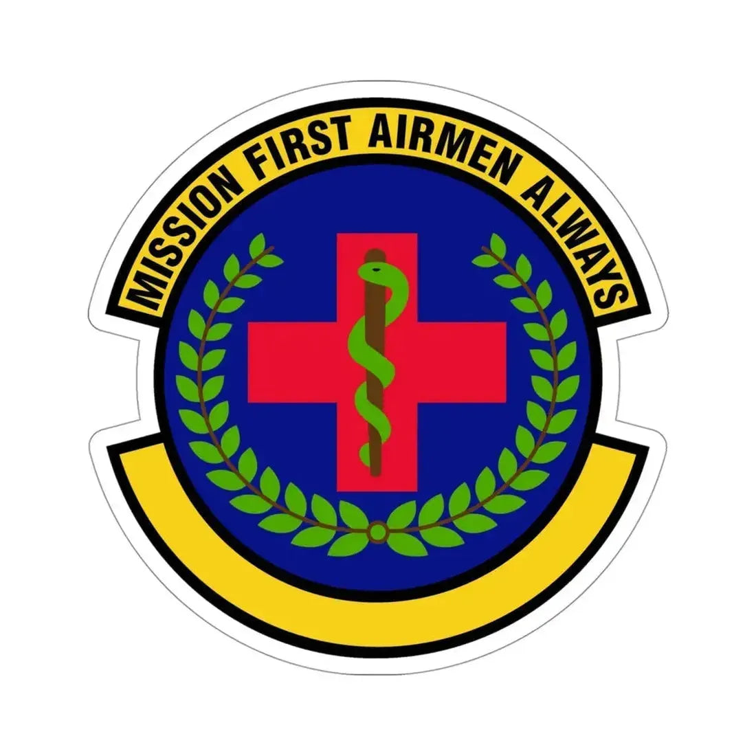 22 Healthcare Operations Squadron AMC (U.S. Air Force) STICKER Vinyl Die-Cut Decal - The Sticker Space