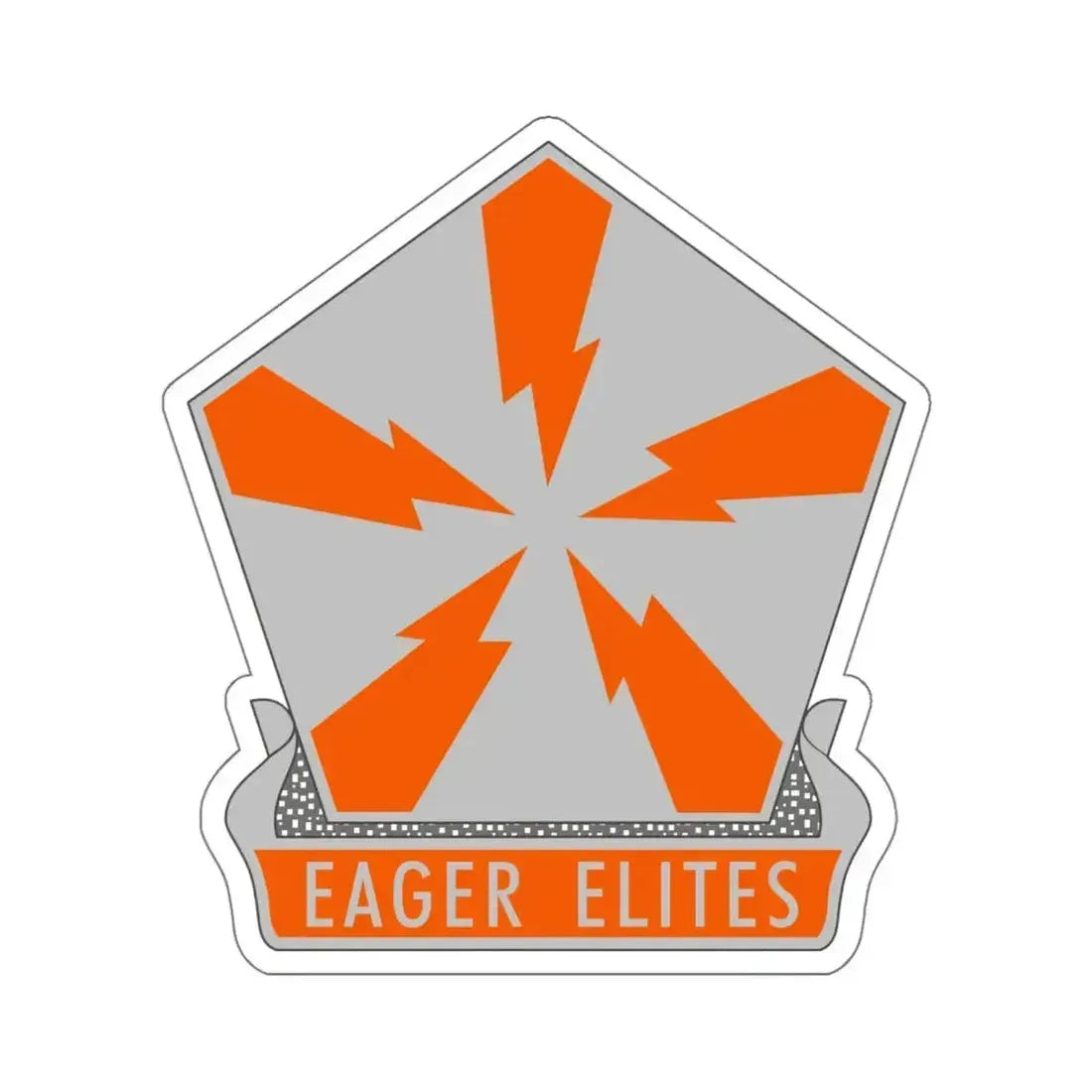 22 Signal Brigade 2 (U.S. Army) STICKER Vinyl Kiss-Cut Decal 6 Inch White - The Sticker Space