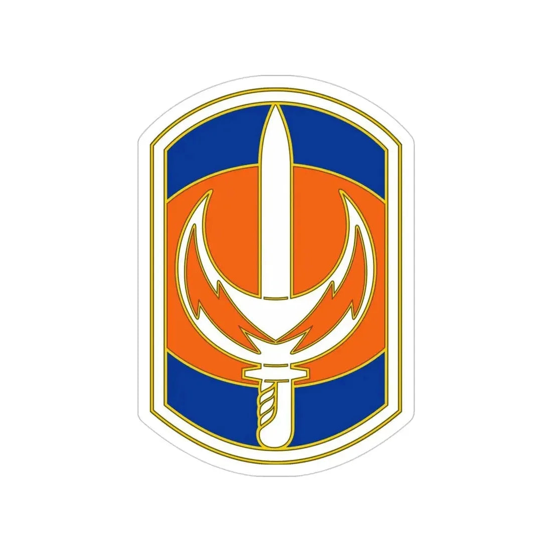 228 Signal Brigade 3 (U.S. Army) Transparent STICKER Die-Cut Vinyl Decal - The Sticker Space