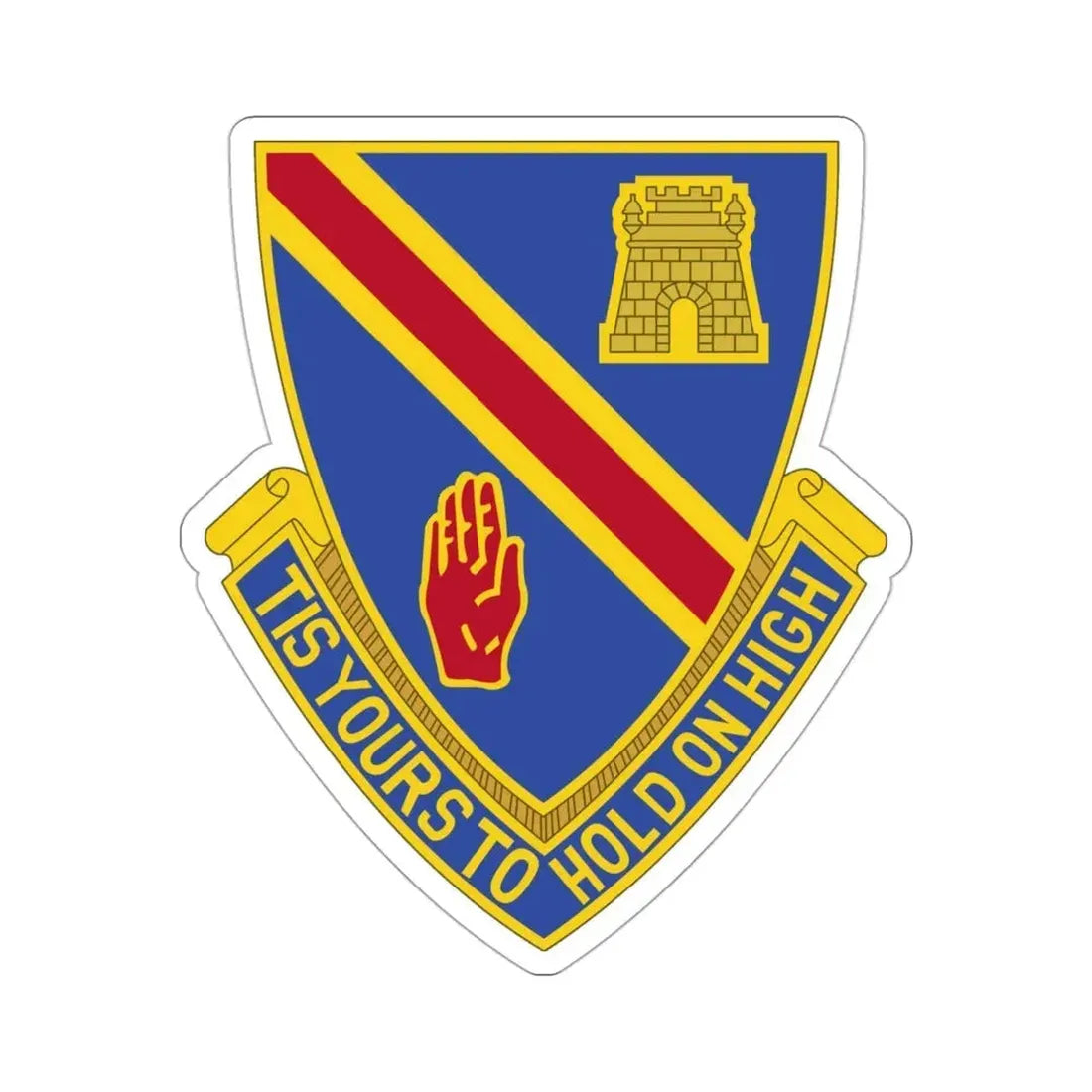 241 Engineer Battalion (U.S. Army) STICKER Vinyl Die-Cut Decal - The Sticker Space