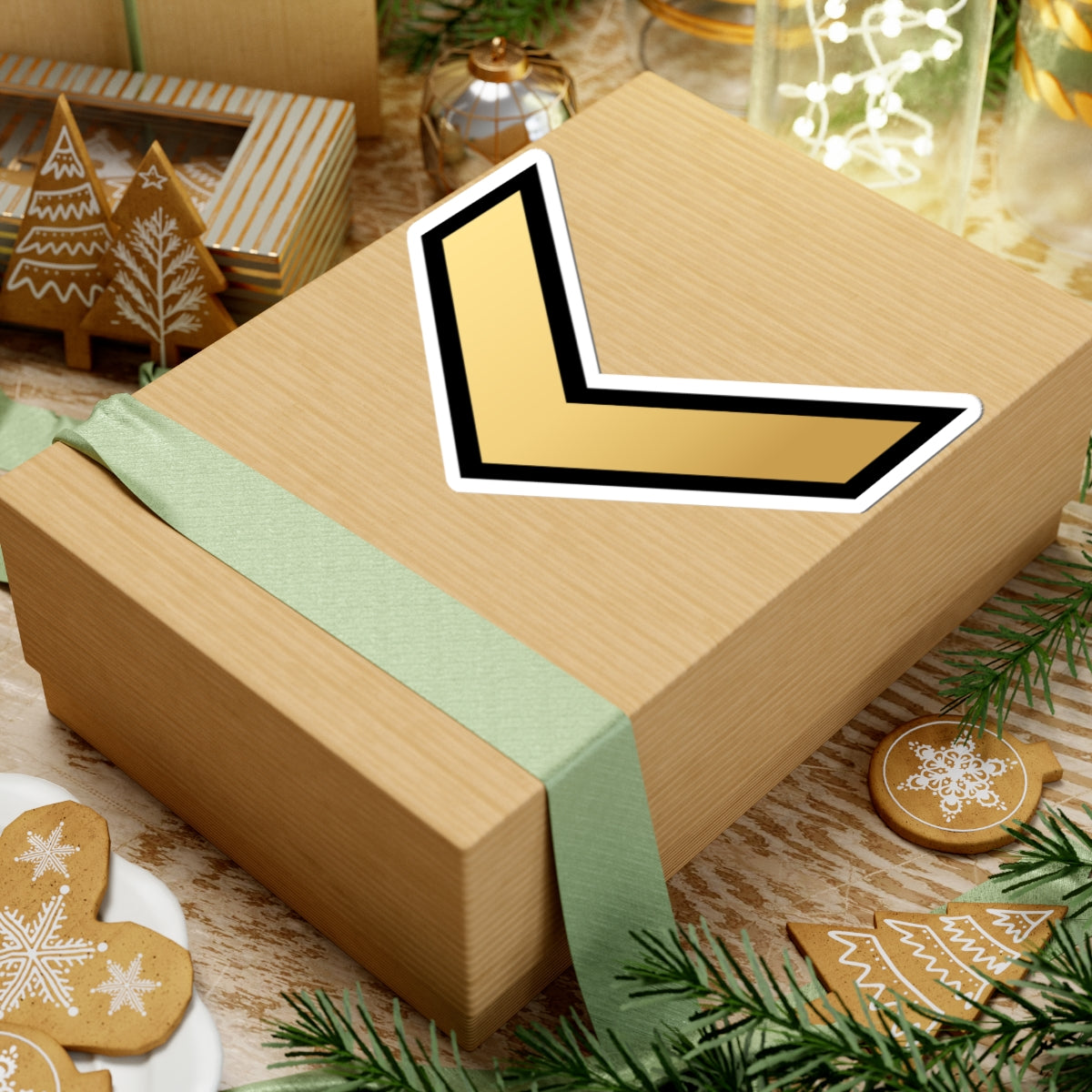 01. KNF PFC (Kuwait) (Military Rank) STICKER Vinyl Kiss-Cut Decal