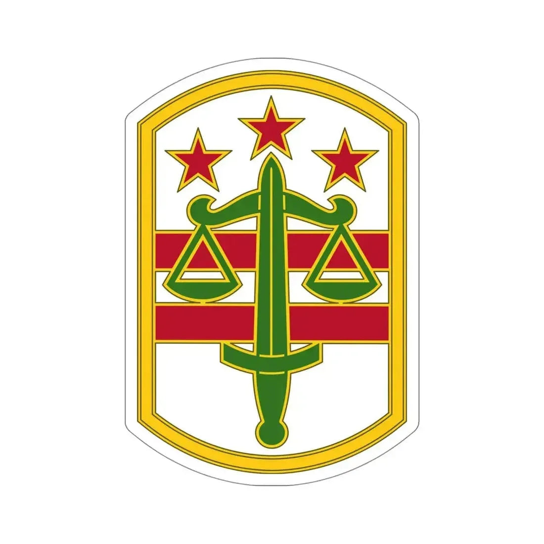 260 Military Police Command 3 (U.S. Army) STICKER Vinyl Die-Cut Decal - The Sticker Space
