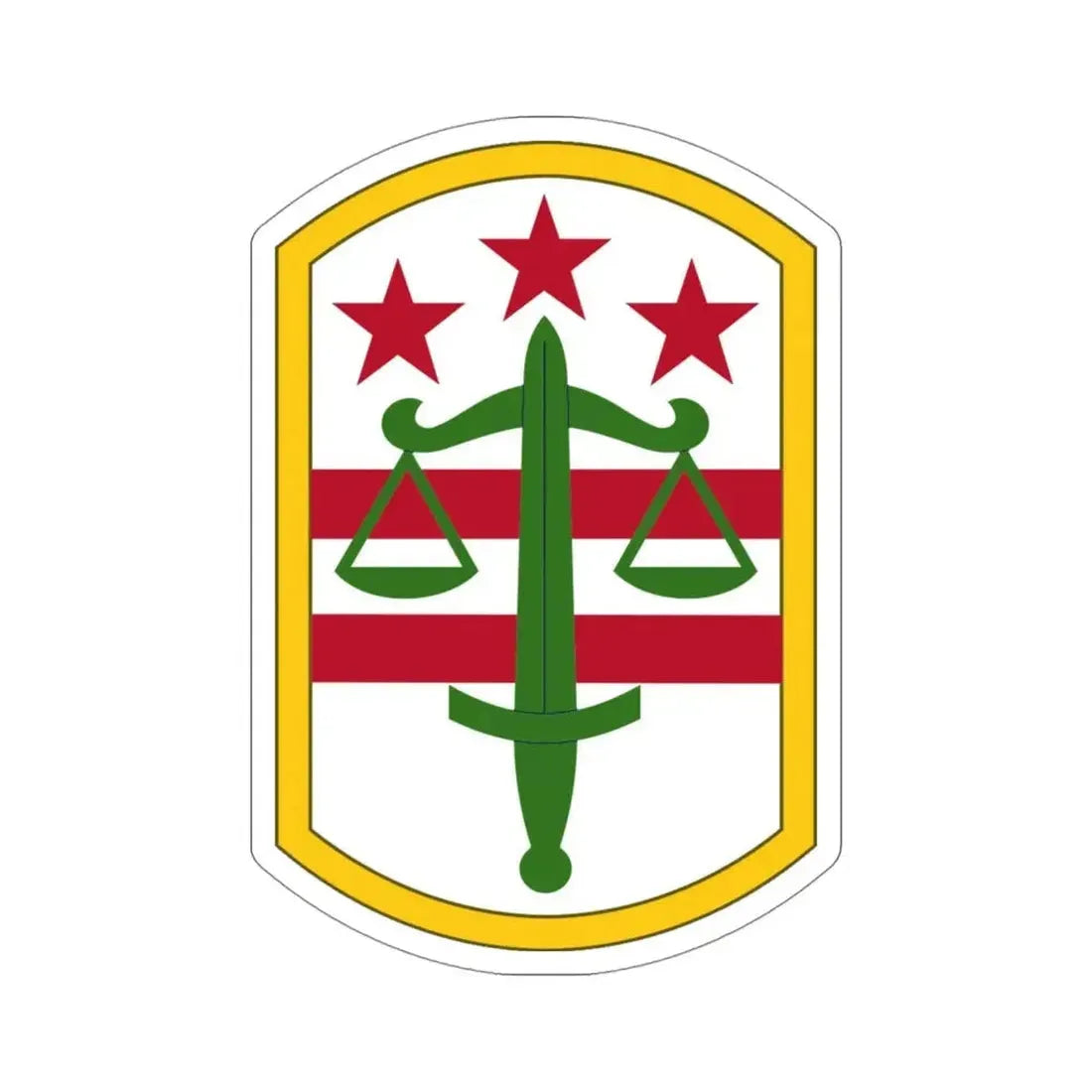 260 Military Police Command (U.S. Army) STICKER Vinyl Die-Cut Decal - The Sticker Space