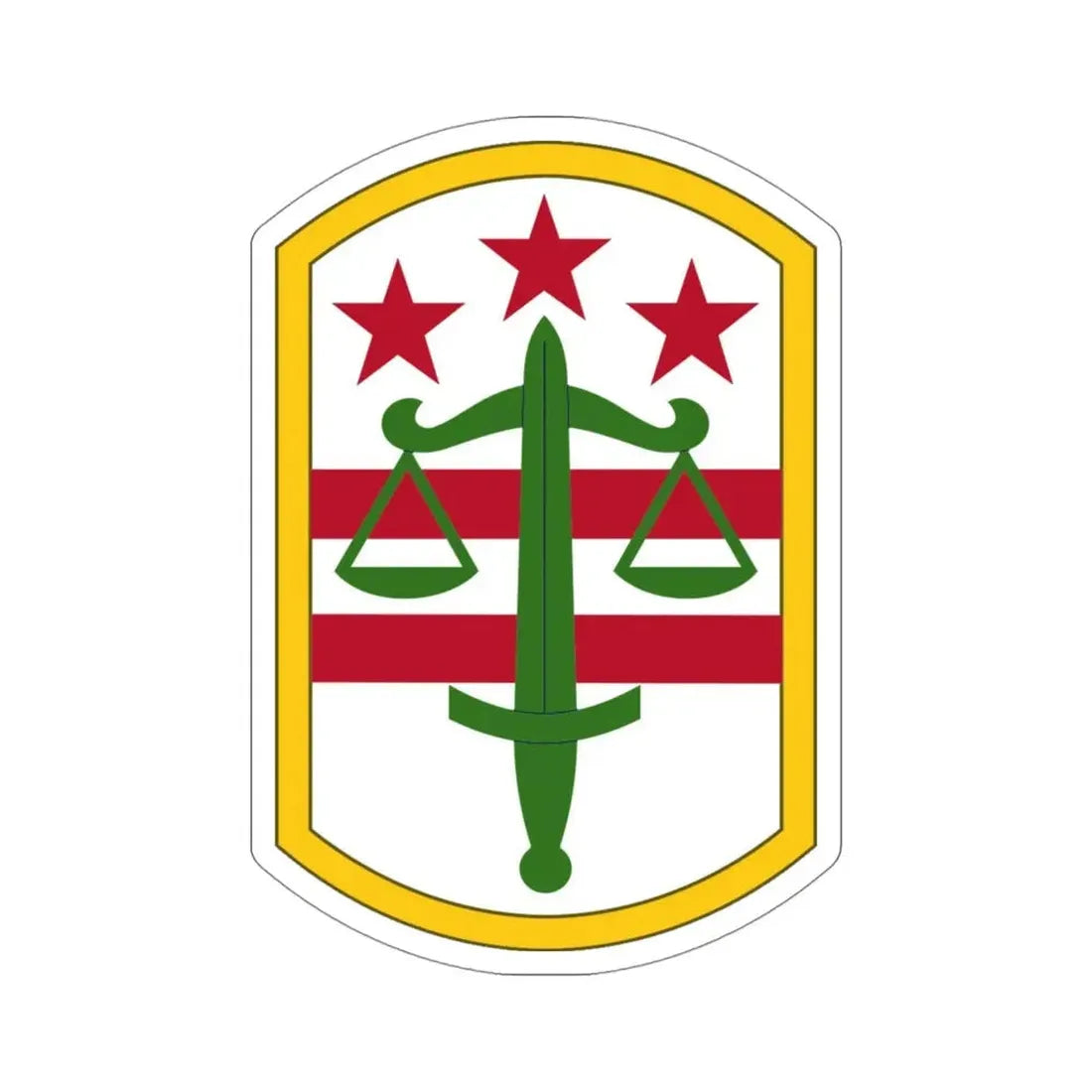 260 Military Police Command (U.S. Army) STICKER Vinyl Die-Cut Decal - The Sticker Space