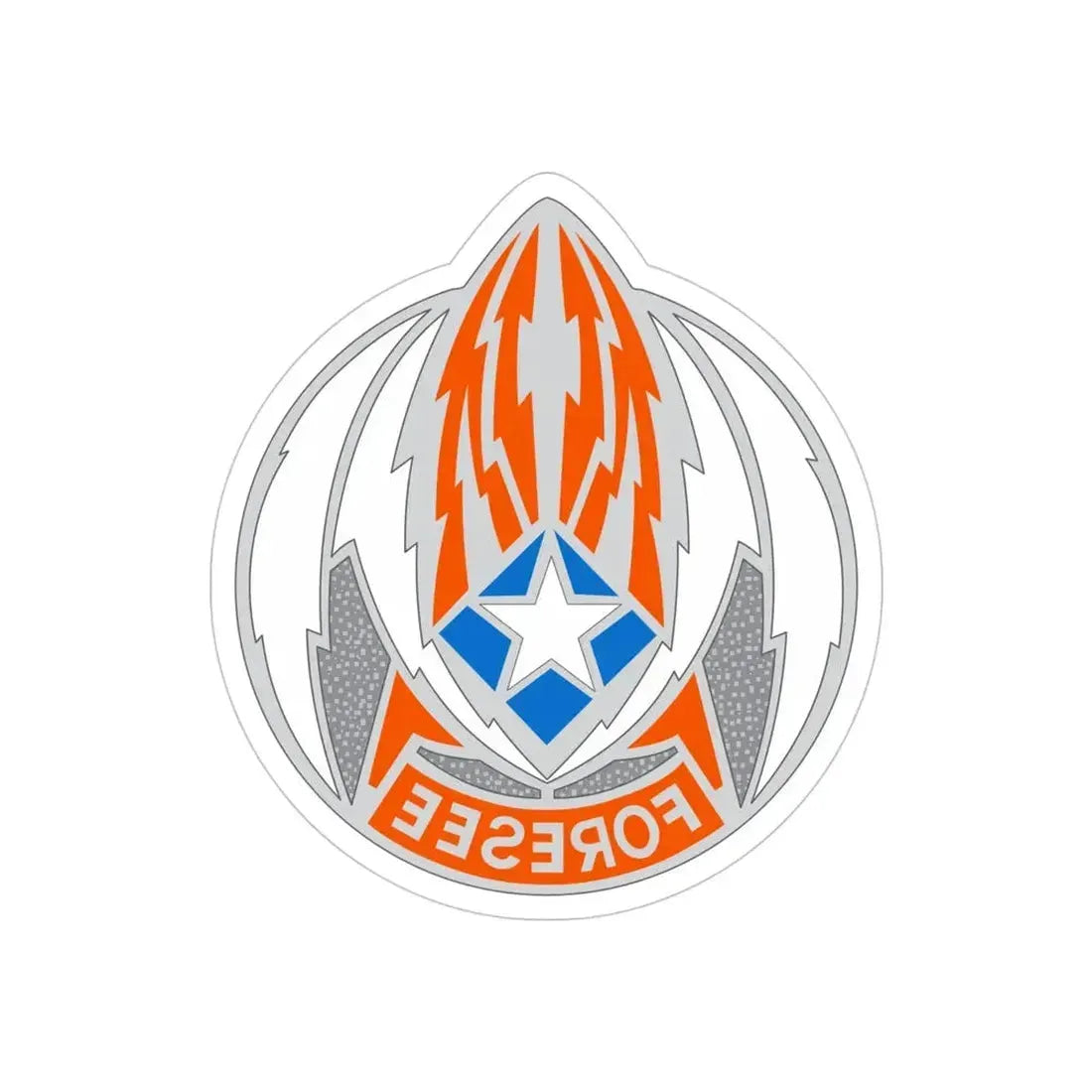 261 Signal Brigade 2 (U.S. Army) REVERSE PRINT Transparent Die-Cut STICKER - The Sticker Space