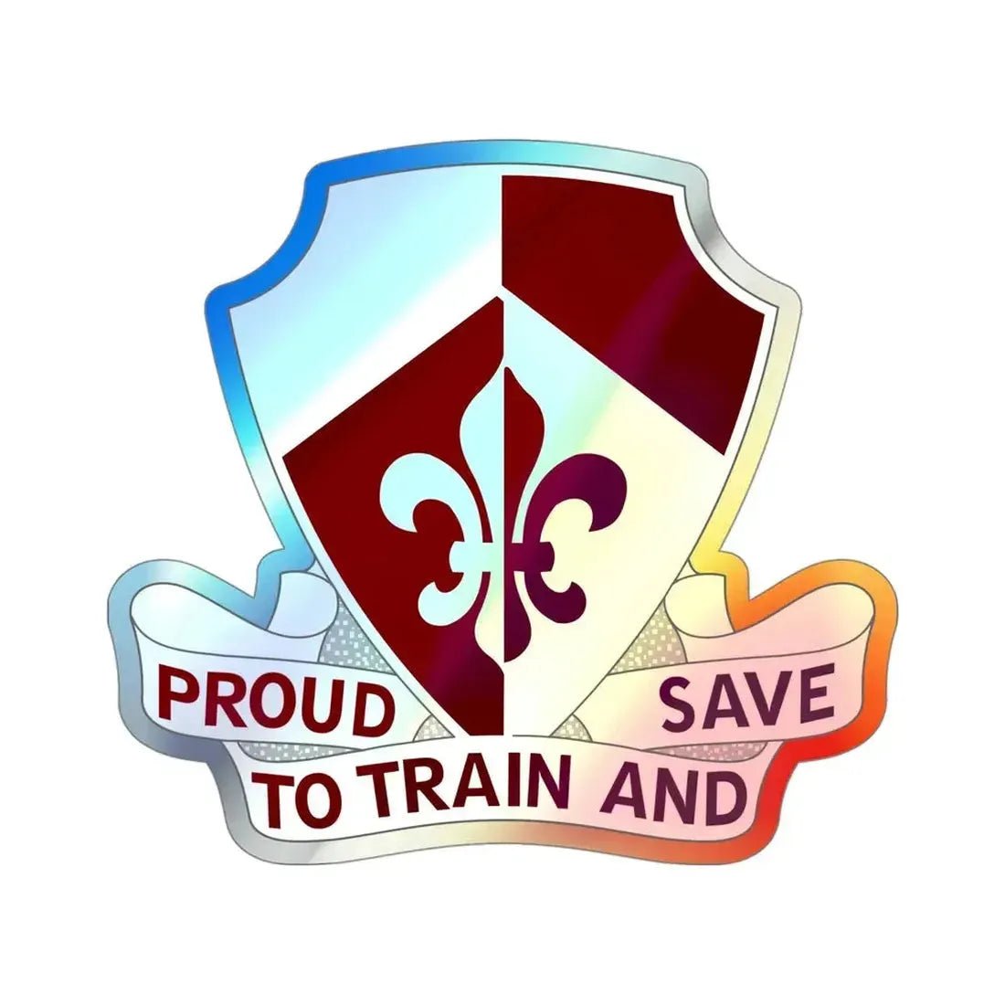 261st Medical Battalion (U.S. Army) Holographic STICKER Die-Cut Vinyl Decal - The Sticker Space