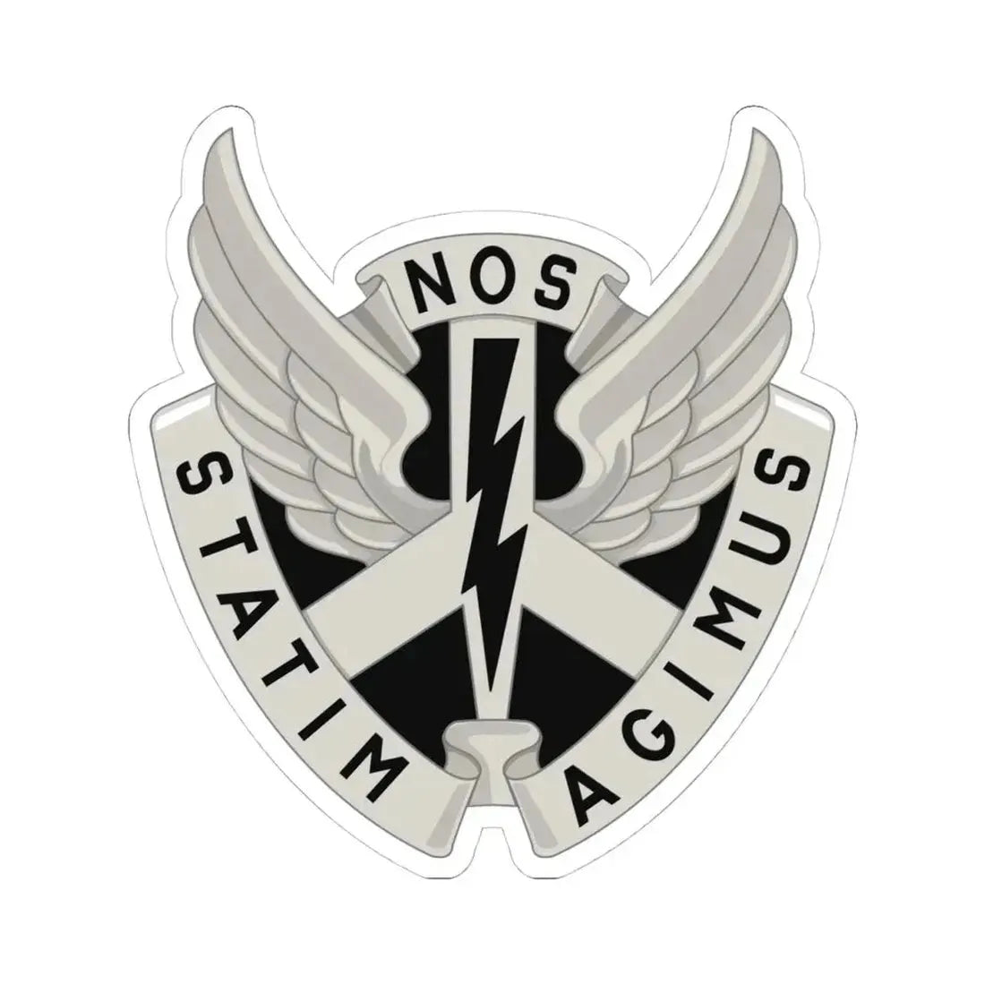268 Aviation Battalion (U.S. Army) STICKER Vinyl Kiss-Cut Decal 4 Inch White - The Sticker Space
