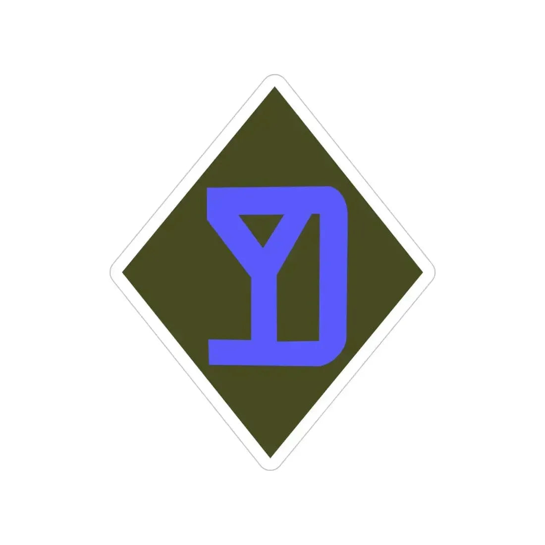 26th Infantry Division (U.S. Army) Transparent STICKER Die-Cut Vinyl Decal - The Sticker Space